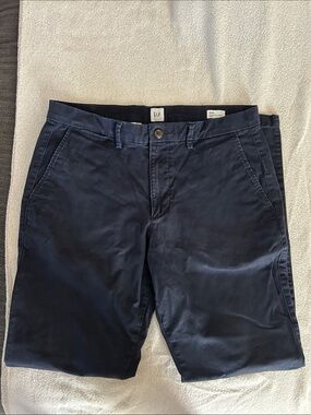GAP Navy Blue Men's Chino Shorts